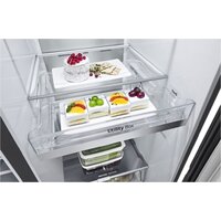 Холодильник side by side LG DoorCooling+ InstaView GSXV90MCDE - Превью изображения №12 — Интернет-магазин Teono.by