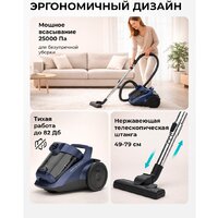 Пылесос Galaxy Line GL6228 (синий) - Превью изображения №14 — Интернет-магазин Teono.by
