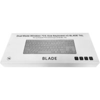Клавиатура xGhost Blade TKL White Silver - Превью изображения №7 — Интернет-магазин Teono.by