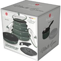 Набор кастрюль Berlinger Haus Matte Green Collection BH-8423 - Превью изображения №8 — Интернет-магазин Teono.by