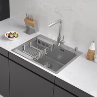 ARFEKA ECO AR мойка 600*500, коландер, дозатор SATIN DECOR