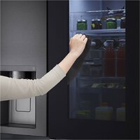 Холодильник side by side LG DoorCooling+ InstaView GSXV90MCAE - Превью изображения №10 — Интернет-магазин Teono.by
