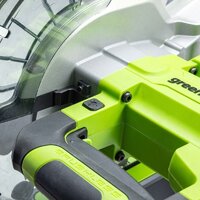 Торцовочная пила Greenworks GD24MS216 1501707UG (с 1-им АКБ) - Превью изображения №15 — Интернет-магазин Teono.by