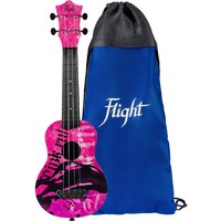 Укулеле Flight Ultra Travel UTS-40 Pink Rules - Превью изображения №2 — Интернет-магазин Teono.by