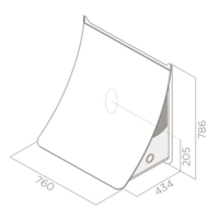 Elica NUAGE DRYWALL/F/75 Image #2
