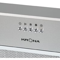 Кухонная вытяжка Krona Ambra 600 PB (нержавеющая сталь) - Превью изображения №7 — Интернет-магазин Teono.by