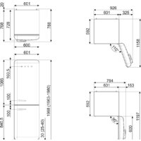 Холодильник Smeg FAB32LPB3 - Превью изображения №14 — Интернет-магазин Teono.by