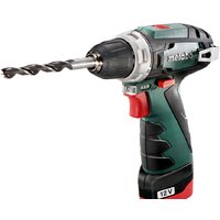 Дрель-шуруповерт Metabo PowerMaxx BS Basic 600080500 (с 2-мя АКБ 2 Ah) - Превью изображения №2 — Интернет-магазин Teono.by