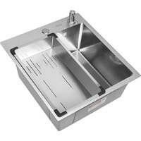 ARFEKA Eco AR мойка 450*500, коландер G, дозатор Satin Decor