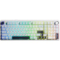 AULA F99 Pro (белый/синий/черный, Leobog Star Vector)