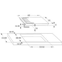 Варочная панель Gorenje GT642AXW - Превью изображения №9 — Интернет-магазин Teono.by