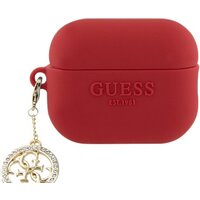 CG Mobile Guess Liquid Silicone with 4G Diamong Charm для AirPods Pro 2 GUAP23DSLGHDF (фуксия)