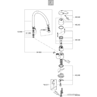 Смеситель Grohe Euroeco 32752000 - Превью изображения №3 — Интернет-магазин Teono.by