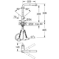 Смеситель Grohe Minta 30274DA0 - Превью изображения №2 — Интернет-магазин Teono.by