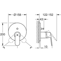 Grohe Eurosmart Cosmopolitan 24045000 Image #4