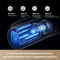 Вертикальный моющий пылесос Trouver Wet and Dry Vacuum K30 HMH14A (евровилка) - Превью изображения №9 — Интернет-магазин Teono.by