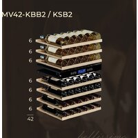 Винный шкаф Meyvel MV42-KSB2 - Превью изображения №16 — Интернет-магазин Teono.by