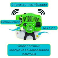 Триммер Gardmann GMG-234 - Превью изображения №11 — Интернет-магазин Teono.by