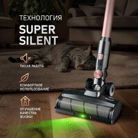 Пылесос Weissgauff V12 BLDC 500 Ora Rosa Turbo - Превью изображения №5 — Интернет-магазин Teono.by