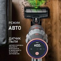 Пылесос Weissgauff V12 BLDC 500 Ora Rosa Turbo - Превью изображения №6 — Интернет-магазин Teono.by