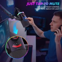Проводной микрофон FIFINE AM8PROTW (белый) - Превью изображения №9 — Интернет-магазин Teono.by