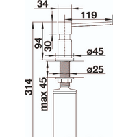 Blanco Lato (хром/белый) Image #3