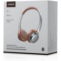 Наушники Ugreen Studio Plus HP207 (серебристый/коричневый) - Превью изображения №3 — Интернет-магазин Teono.by