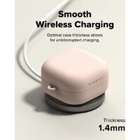 Чехол Ringke Silicone для Galaxy Buds 4/4 Pro Pink Sand - Превью изображения №5 — Интернет-магазин Teono.by