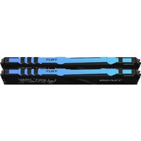 Оперативная память Kingston FURY Beast RGB 2x8GB DDR4 PC4-25600 KF432C16BBAK2/16 - Превью изображения №2 — Интернет-магазин Teono.by