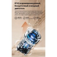Вертикальный моющий пылесос Jimmy Cordless Vacuum&Washer HW9 Pro Max (синий/серый) - Превью изображения №7 — Интернет-магазин Teono.by