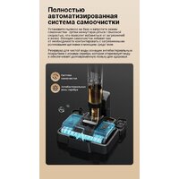 Вертикальный моющий пылесос Jimmy Cordless Vacuum&Washer HW9 Pro Max (синий/серый) - Превью изображения №17 — Интернет-магазин Teono.by