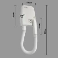 Сушилка для волос Puff 850B - Превью изображения №8 — Интернет-магазин Teono.by