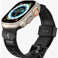 Spigen Rugged Ultra Band для Apple Watch (49/45/44/42 мм) (черный) Image #4