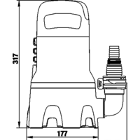 Gardena 9000 (для грязной воды) Image #4