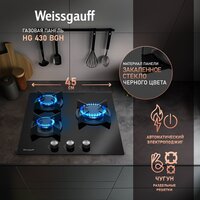 Варочная панель Weissgauff HG 430 BGH - Превью изображения №2 — Интернет-магазин Teono.by