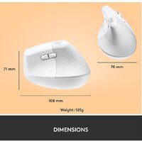 Logitech Lift (белый) Image #9