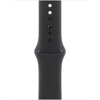 Apple Watch Series 11 42 мм (алюминиевый корпус, космический серый/черный, спортивный силиконовый ремешок M/L) Image #3