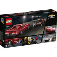 LEGO Speed Champions 76903 Chevrolet Corvette C8.R and 1968 Chevrolet Image #2