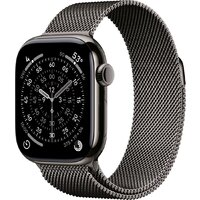 Apple Watch Series 11 LTE 46 мм (титановый корпус, сланец/сланец, миланская петля M/L)