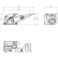 Metabo MFE 40 (с кейсом) Image #11