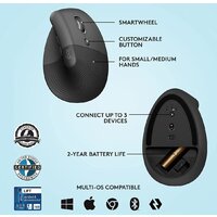 Logitech Lift (графит) Image #6