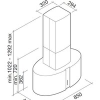 Falmec Mirabilia Zebra Isola 800 (85) Image #5