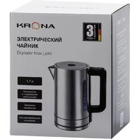 Электрический чайник Krona Digitaler Inox Licht КА-00008504 - Превью изображения №13 — Интернет-магазин Teono.by