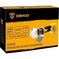 Аппарат для сварки труб Deko DKCPW20V 086-3000 (с 1-им АКБ) - Превью изображения №5 — Интернет-магазин Teono.by
