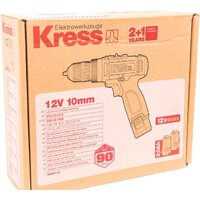Дрель-шуруповерт Kress KU201.2 (с 2-мя АКБ, сумка) - Превью изображения №8 — Интернет-магазин Teono.by