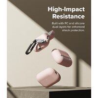 Чехол Ringke Silicone для Airpods Pro 3 Pink Sand - Превью изображения №4 — Интернет-магазин Teono.by