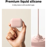 Чехол Ringke Silicone для Airpods Pro 3 Pink Sand - Превью изображения №3 — Интернет-магазин Teono.by