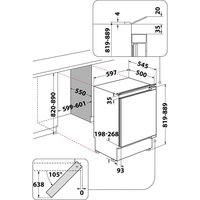 Однокамерный холодильник Whirlpool WBUL021 - Превью изображения №4 — Интернет-магазин Teono.by