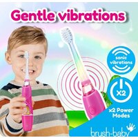 Электрическая зубная щетка Brush-Baby KidzSonic Unicorn - Превью изображения №5 — Интернет-магазин Teono.by