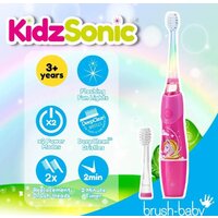 Электрическая зубная щетка Brush-Baby KidzSonic Unicorn - Превью изображения №3 — Интернет-магазин Teono.by